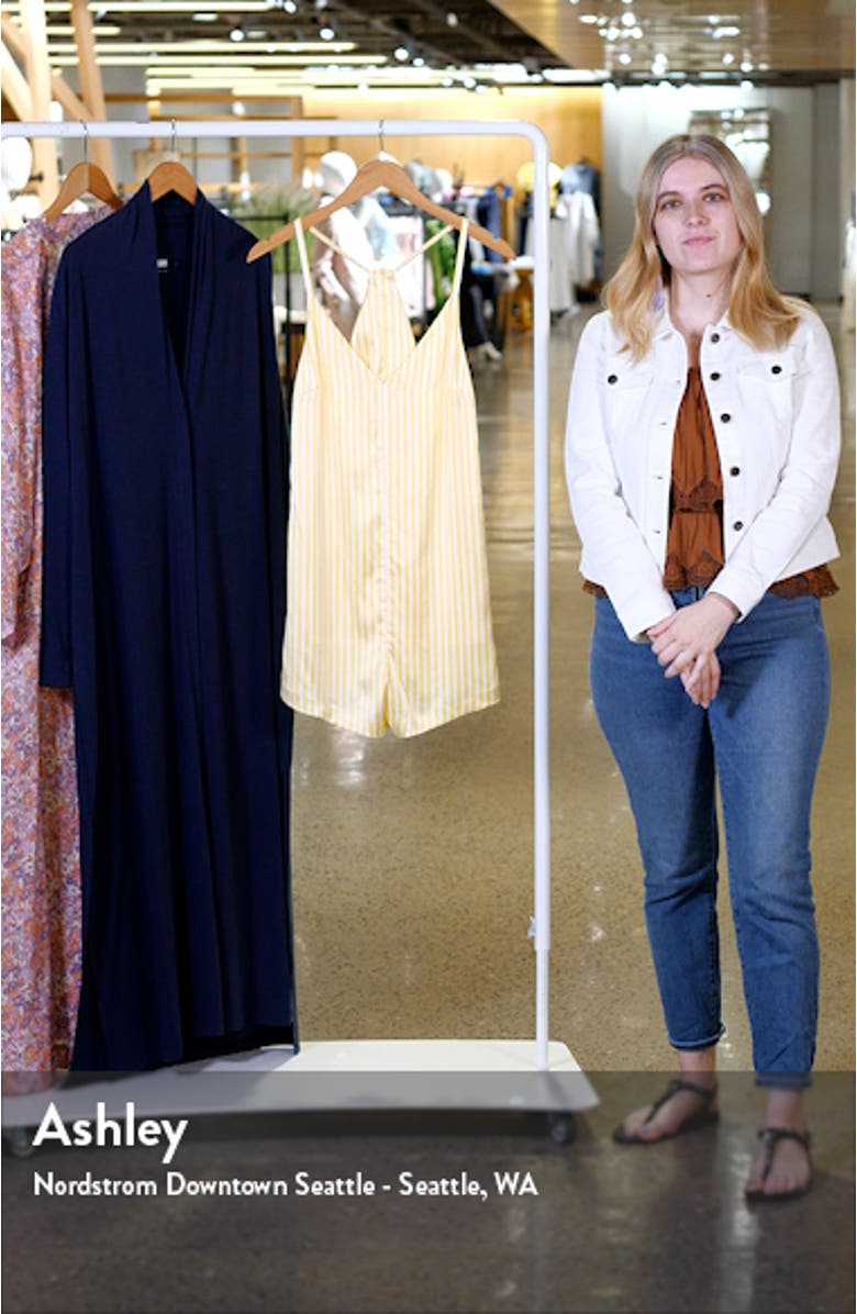 Washable Silk Pajama Romper, sales video thumbnail