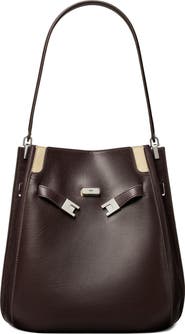 Tory Burch Lee Radziwill Leather Double Bucket Bag