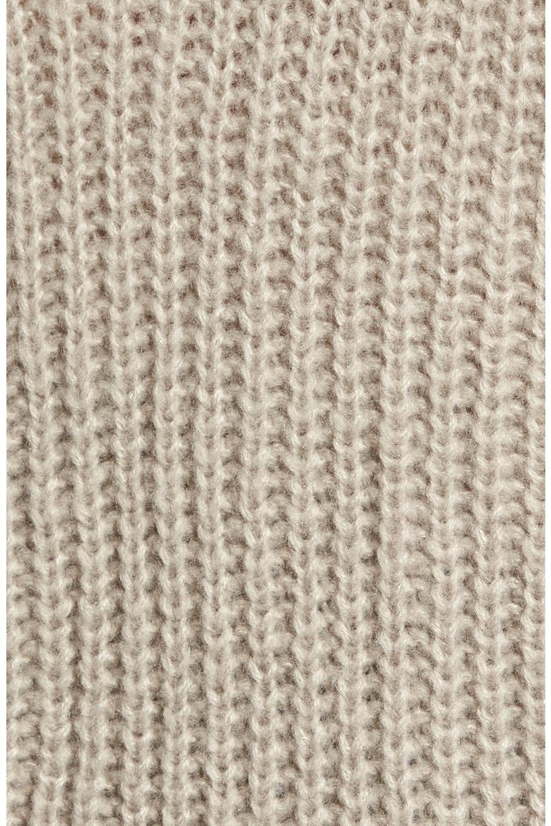 Open Back Boyfriend Sweater, Alternate, color, GREY