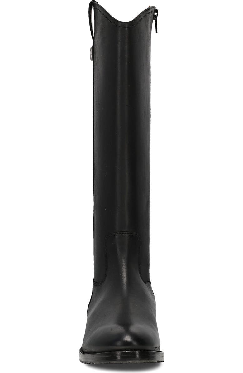 Frye Melissa Button Tall Boot, Alternate, color, Black