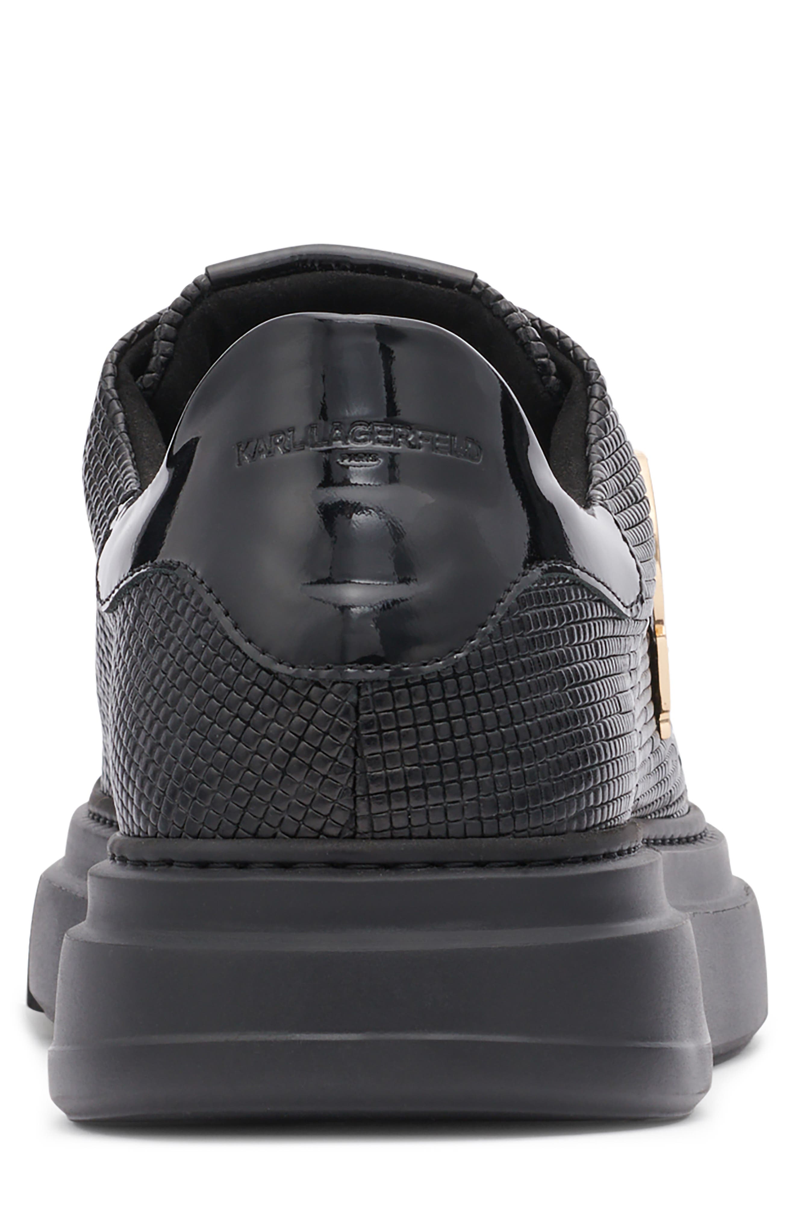 KARL LAGERFELD PARIS Pin Logo Sneaker, Alternate, color, 