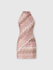 Missoni Halterneck Viscose Mini Dress