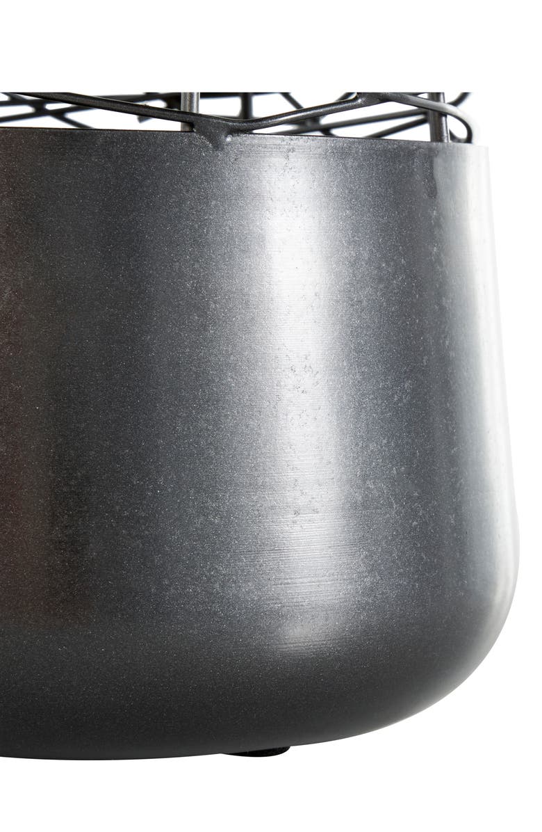 VIVIAN LUNE HOME Mixed Metal Vase, Alternate, color, 