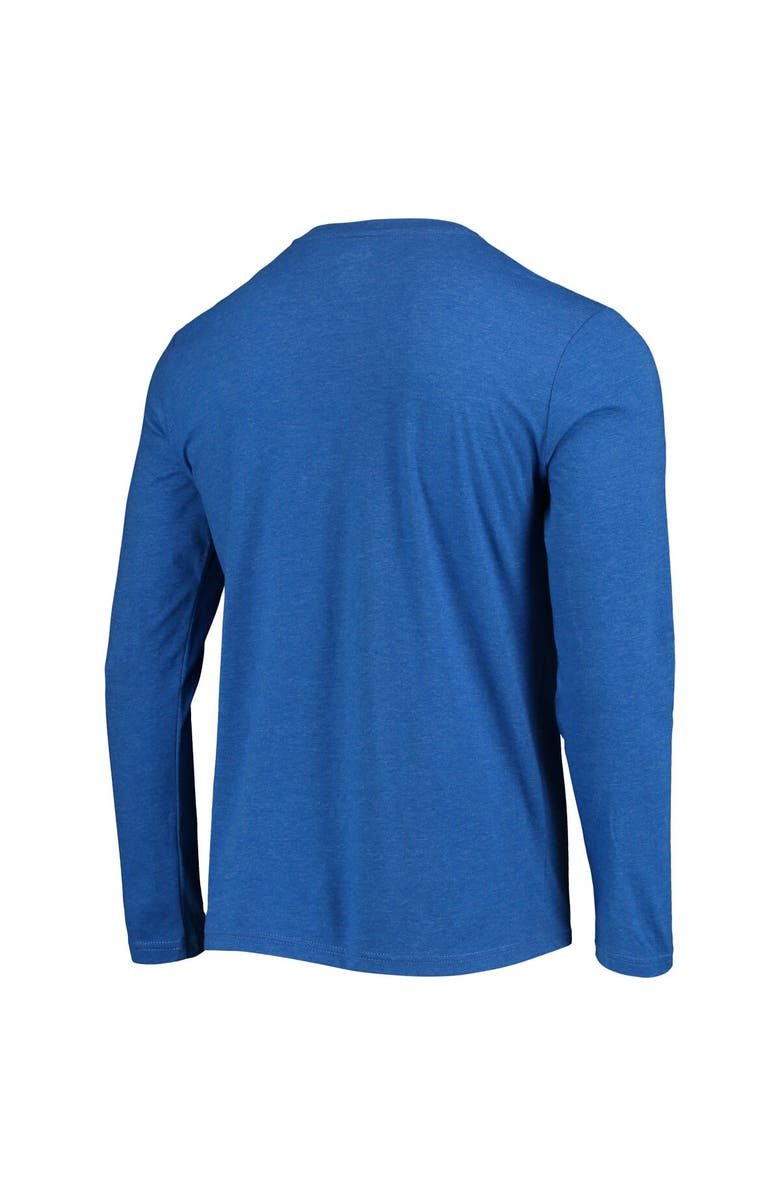 CONCEPTS SPORT Men's Concepts Sport Black/Royal LA Clippers Long Sleeve T-Shirt & Pants Sleep Set, Alternate, color, 