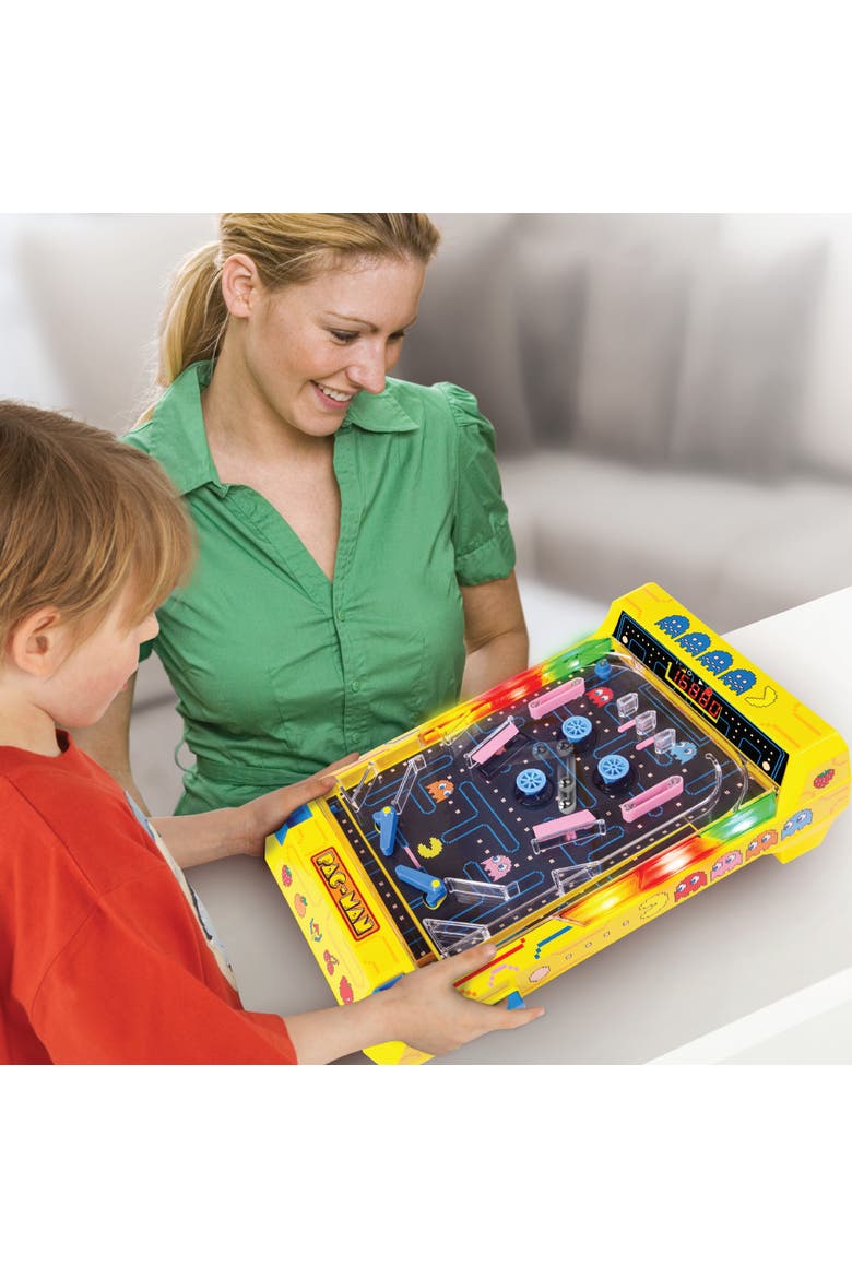 Pacman Arcade Pinball Tabletop Game, Alternate, color, Multicolored