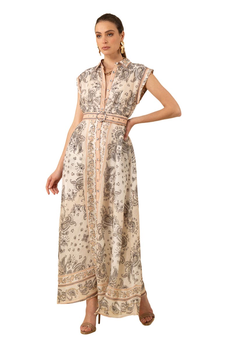 Halebob Holland Organza Maxi Dress, Main, color, 