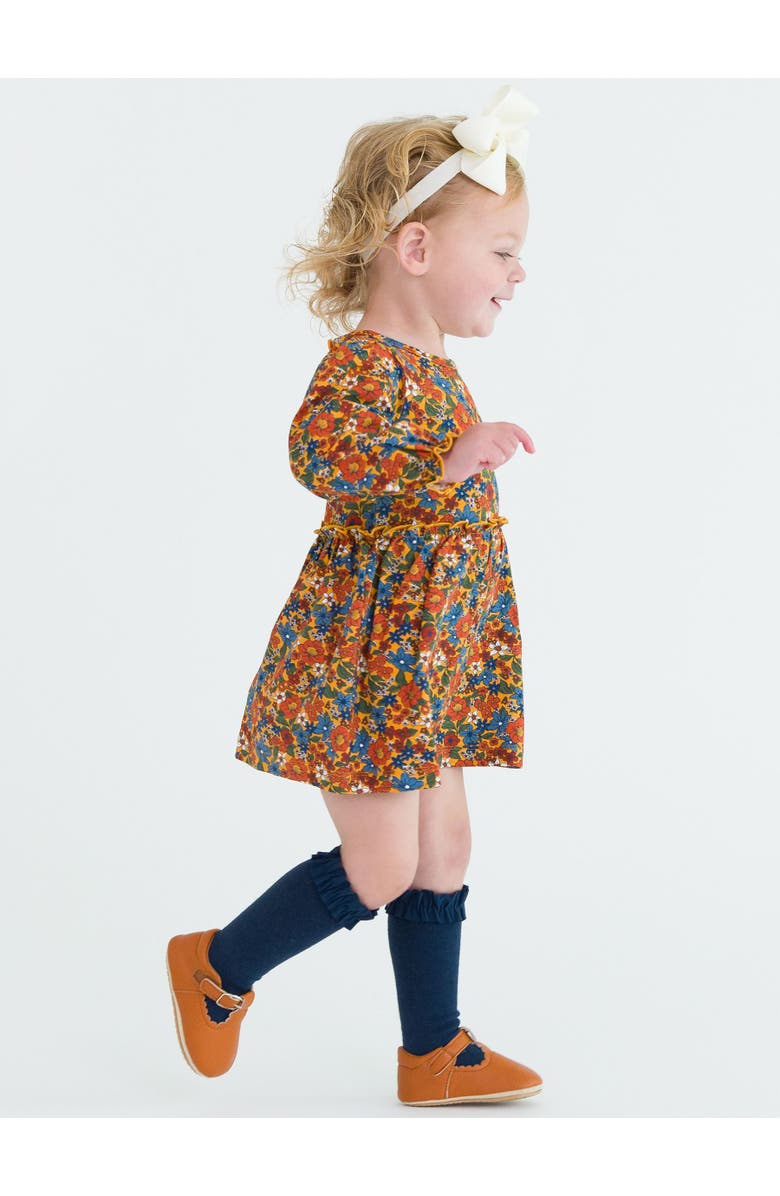 RuffleButts Toddler Girls 3-Pack Knee High Socks, Alternate, color,