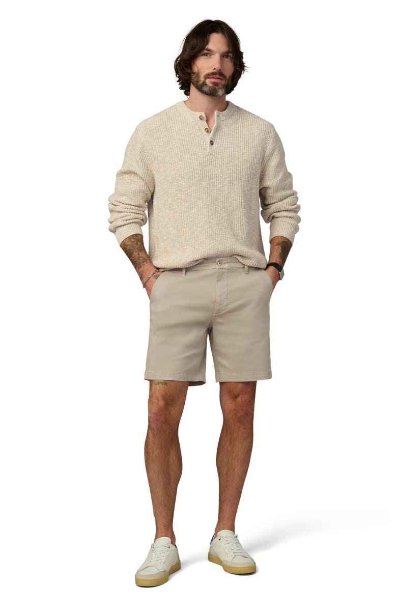 Joe's The Palmer Stretch Twill Shorts, Alternate, color, Ghost Gray