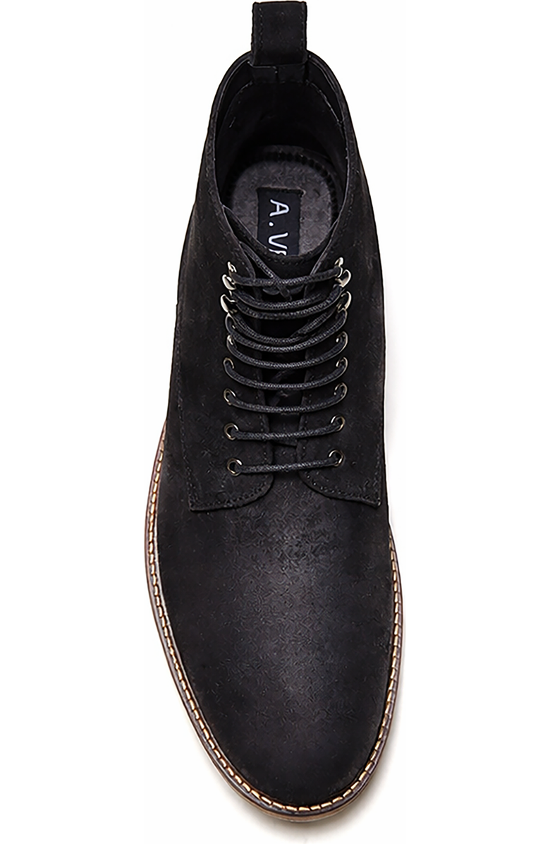 A. Veer Summit Lace-up Boot, Alternate, color, Black Leather