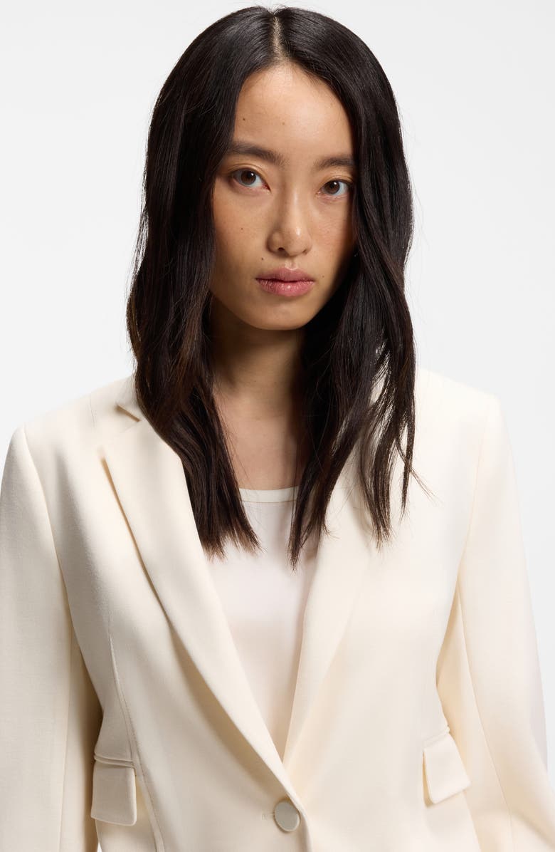 BOSS Jia Water Repellent Blazer, Alternate, color, Soft Cream
