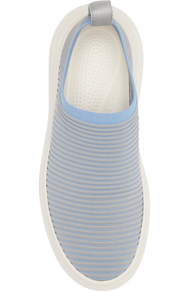 rag & bone Brixley Knit Slip-On Sneaker, Alternate, color, Grey/ Blue