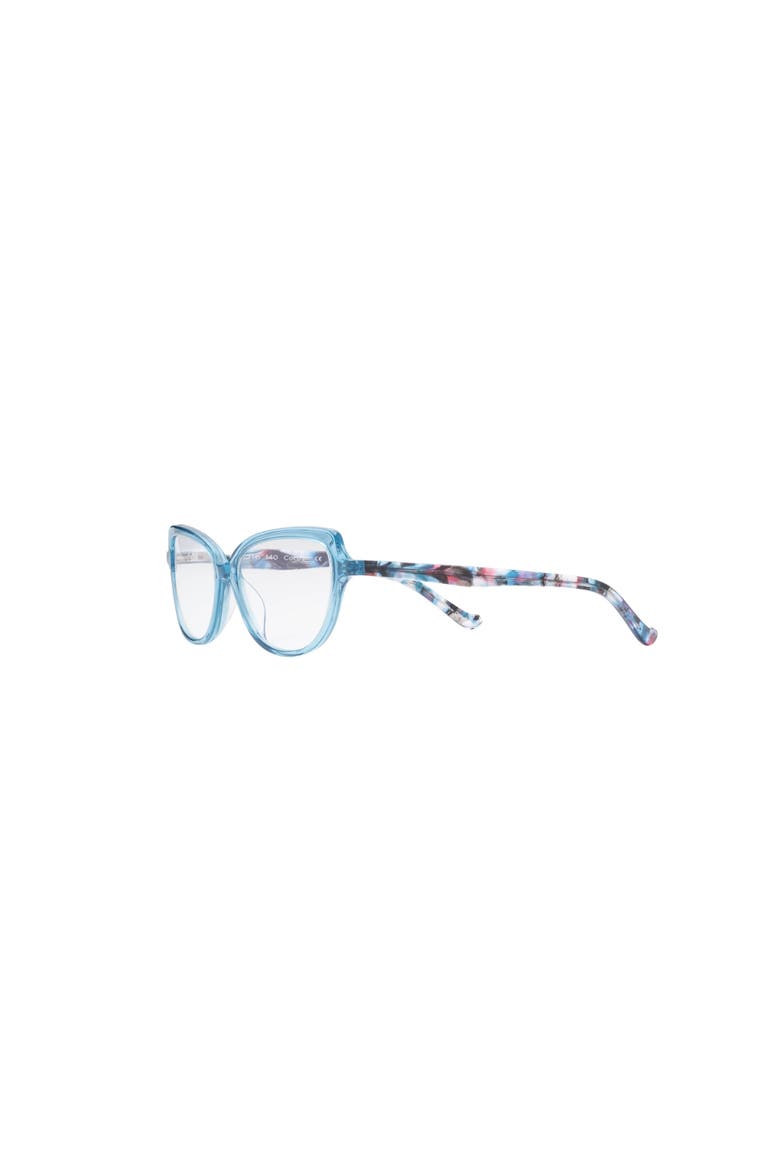 Maria Photochromic Blue Light Reading Glasses, Alternate, color, Blue Crystal