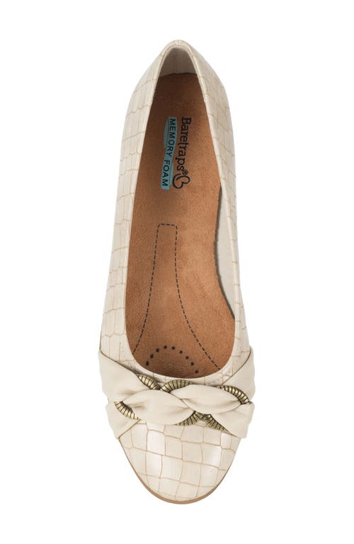 Shop Baretraps Aurora Flat In Milkyway