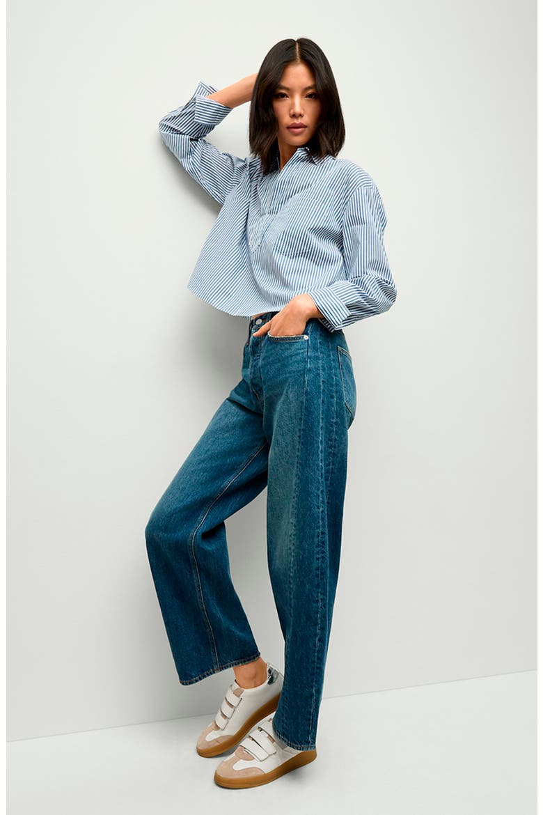 Ryder Barrel Jeans, Alternate, color, BANDIT