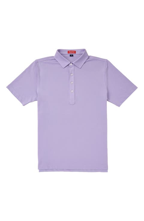 Solid Piqué Performance Golf Polo