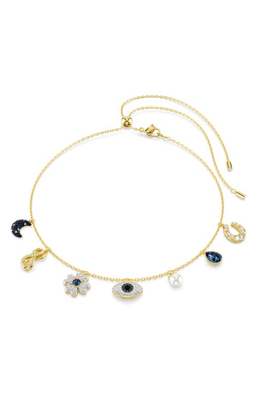 Swarovski Elegant Brass Bijoux Accessory