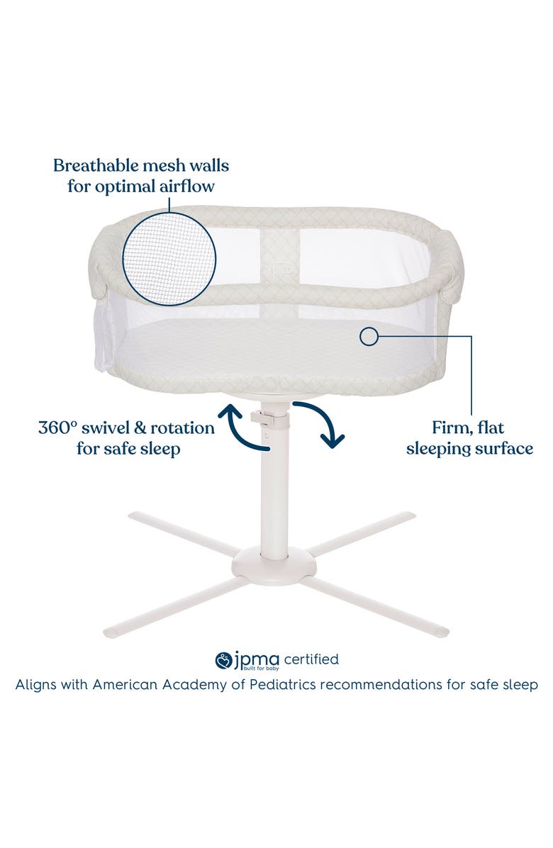 HALO <sup>®</sup> Bassinest<sup>™</sup> Essentia Series Bedside Swivel Sleeper, Alternate, color, 