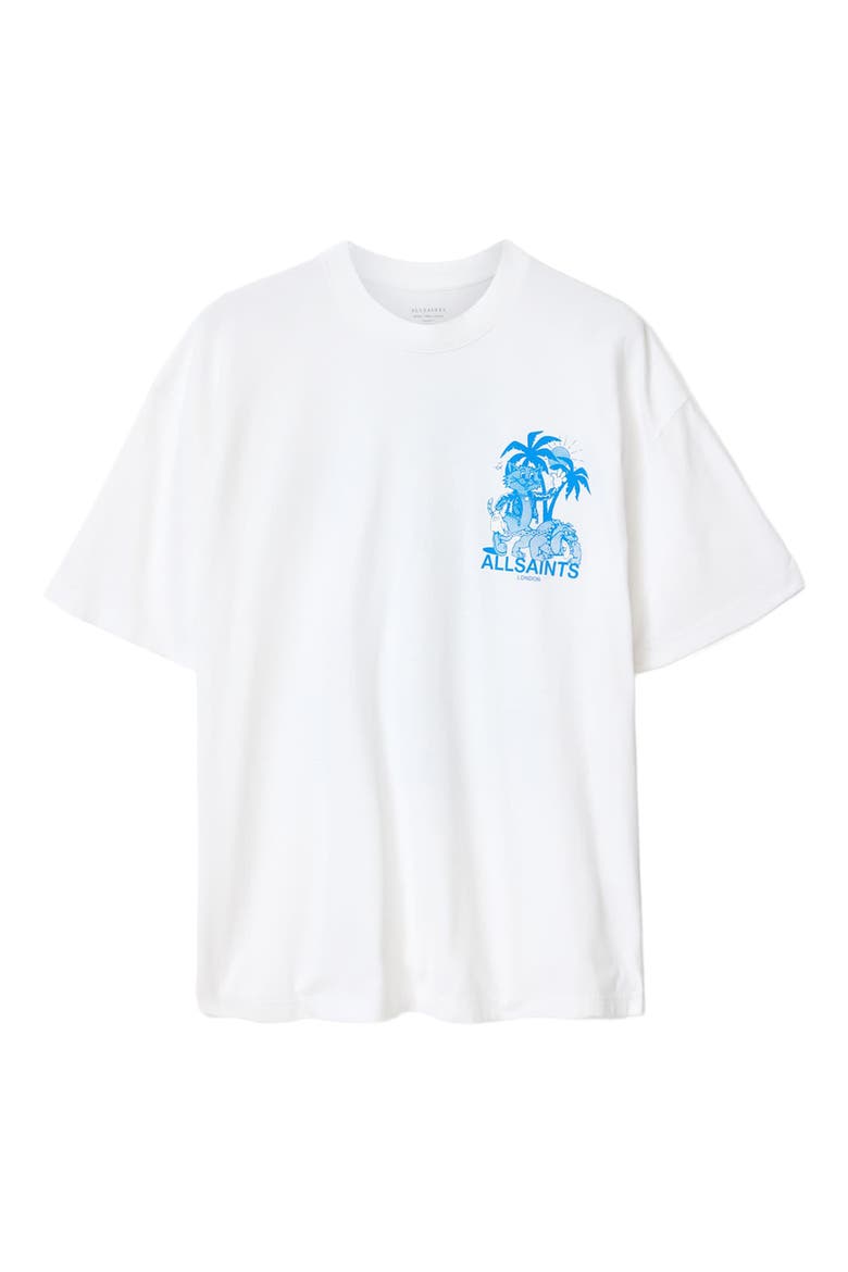Bulldog Cotton Graphic T-Shirt, Alternate, color, OPTIC WHITE