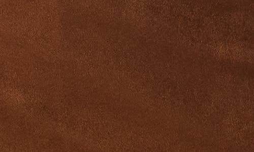 Steve Madden Cindi Faux Suede Miniskirt In Brown