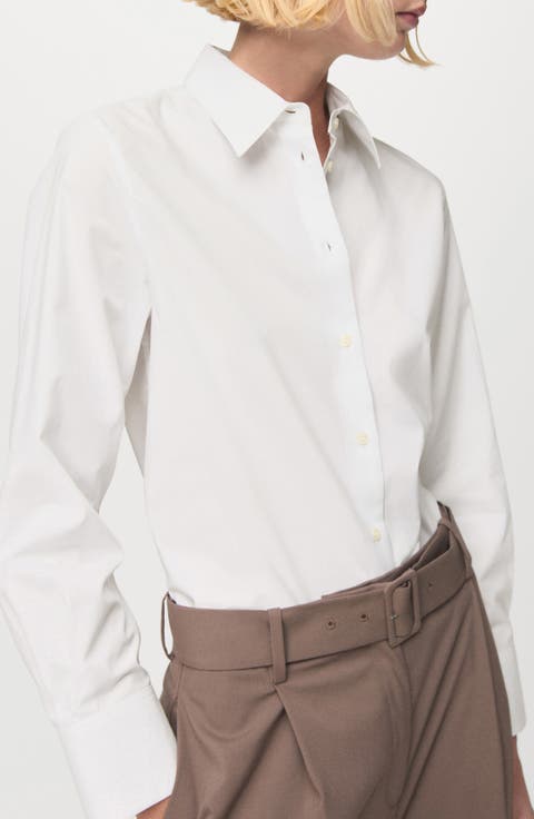 Cotton and Lyocell Blend Shirt