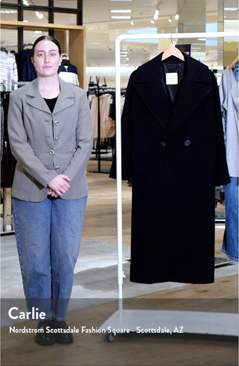Isabella Wool Blend Coat, sales video thumbnail
