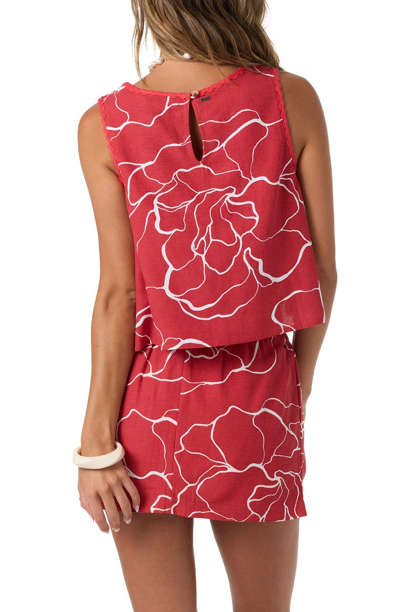 O'Neill Athena Floral Top, Alternate, color,