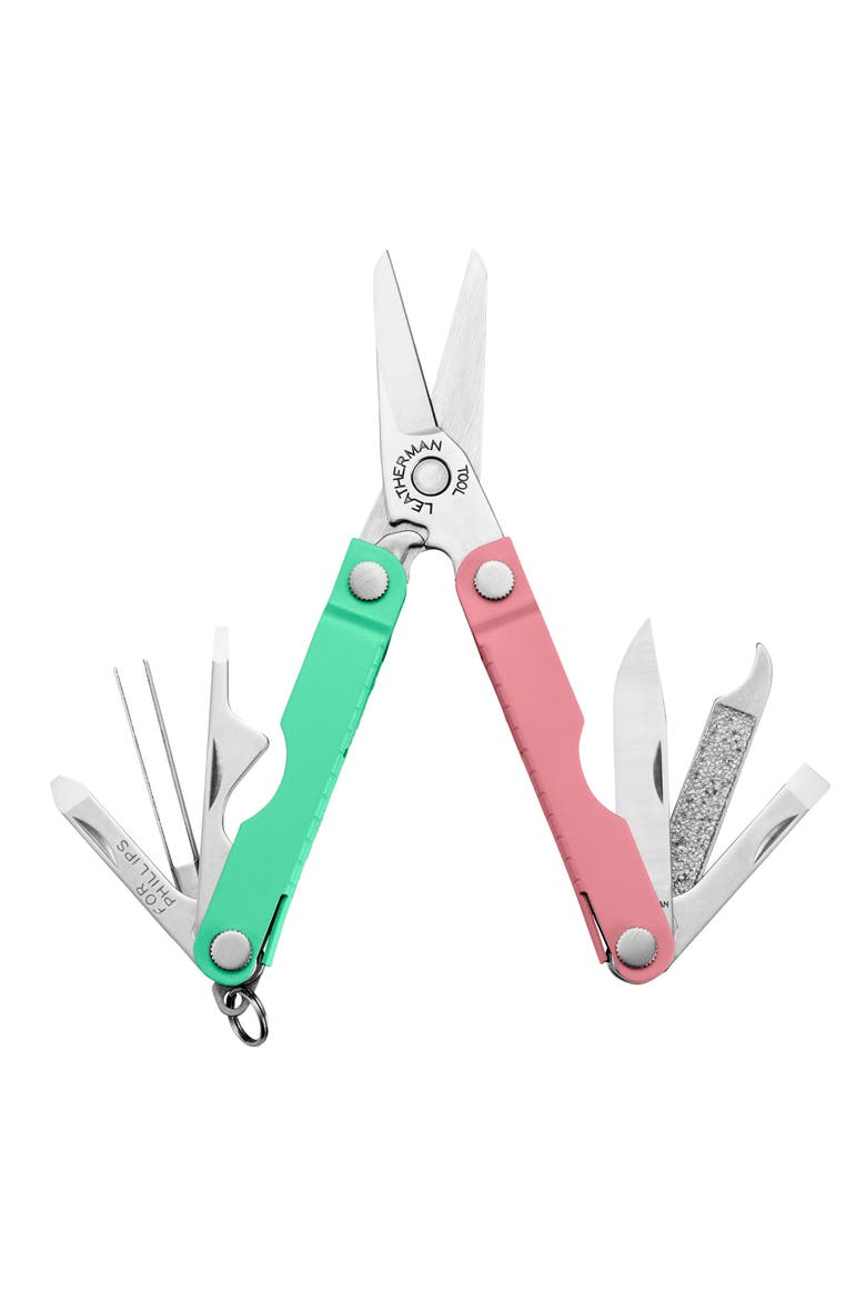 Micra, Keychain Multi-tool with Grooming Tools, Mini Pocketknife for Everyday Carry (EDC), Hobbies & Outdoors, Built in the USA, Alternate, color, Bayside