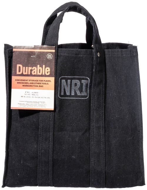 Puebco Labour Tote Bag In Black