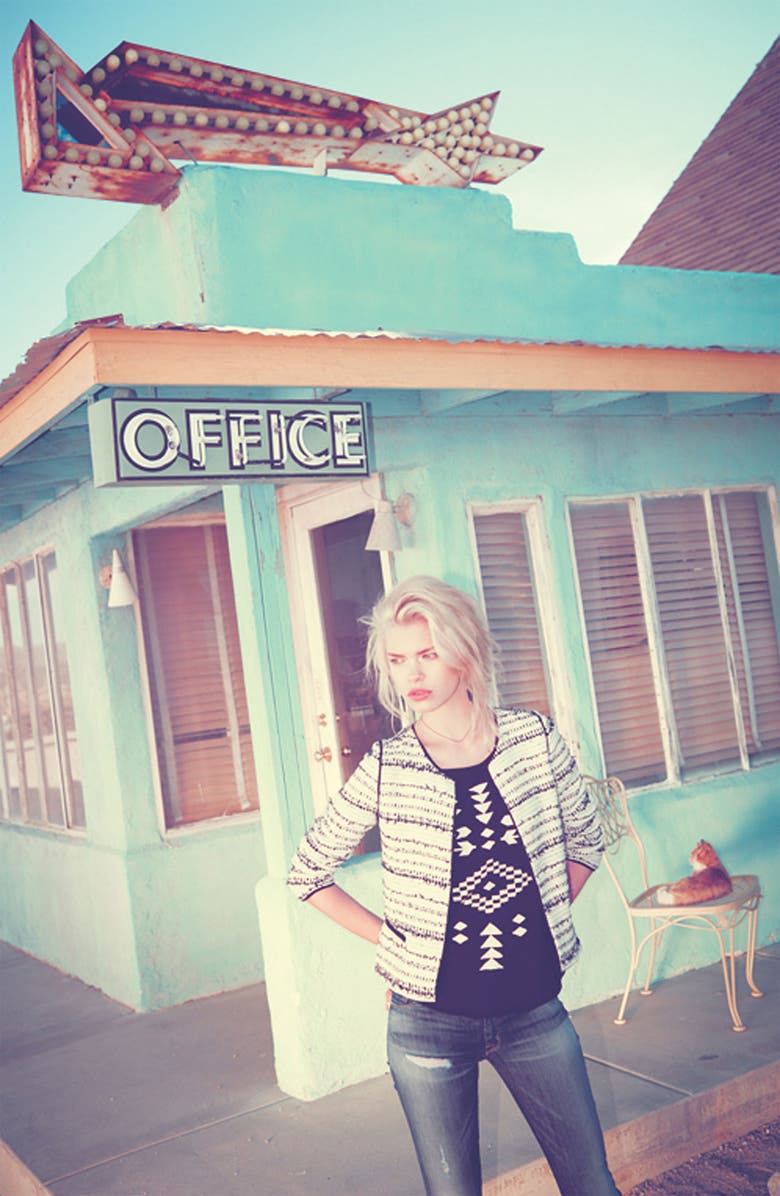 Hudson Jeans 'Collin' Distressed Skinny Stretch Jeans, Alternate, color,