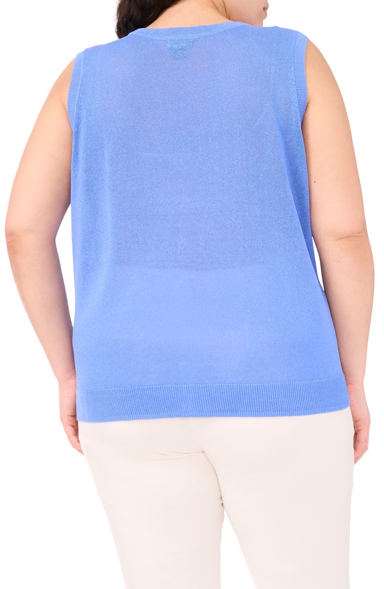 Halogen<sup>®</sup> Sleeveless Button-Up Sweater, Alternate, color, Ultramarine