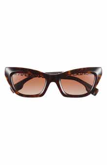 Burberry 51mm Cat Eye Sunglasses