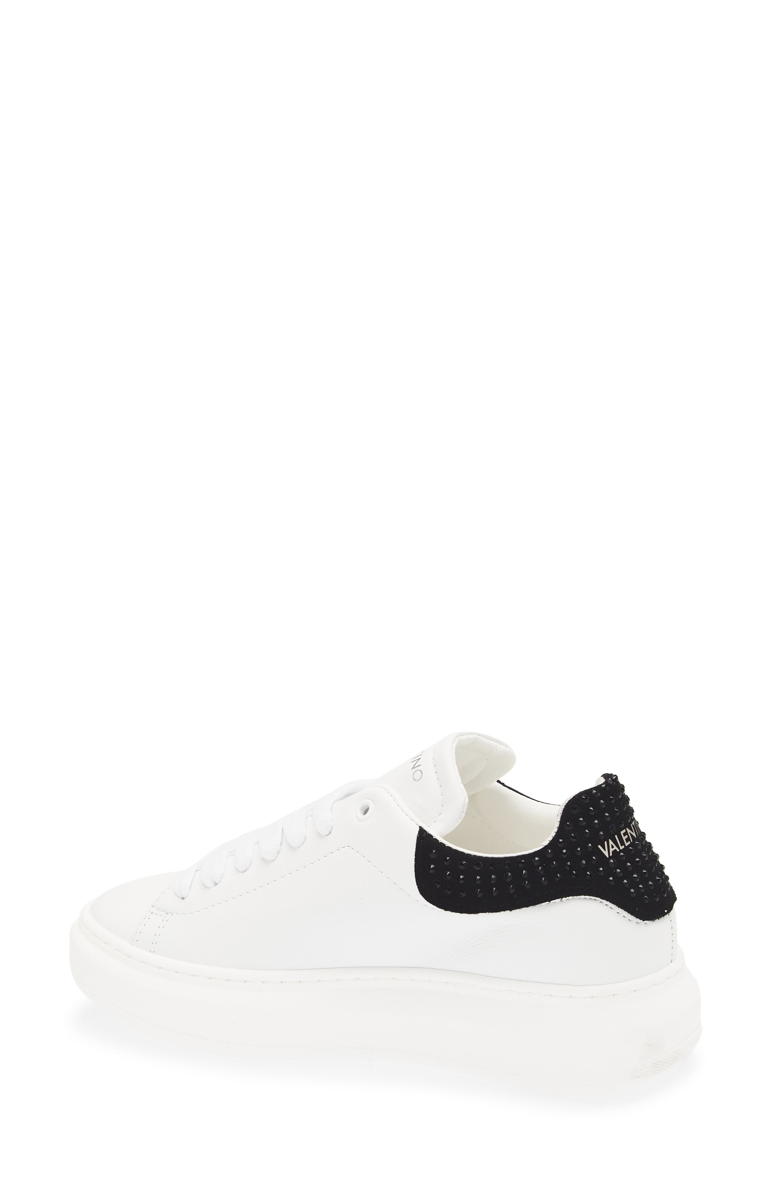 VALENTINO BY MARIO VALENTINO Fresia Sparkling Sneaker, Alternate, color, White Black