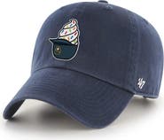 '47 Men's '47 Navy Milwaukee Brewers Ice Cream Helmet Clean Up Adjustable Hat