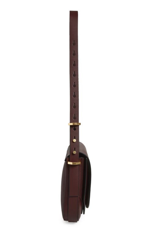Allsaints Etta Leather Shoulder Bag In Red