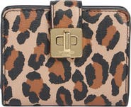 Kate Spade New York phoebe spotted leopard wallet