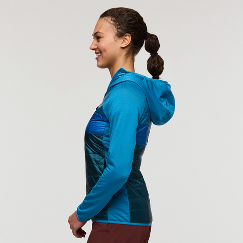 Cotopaxi-amigos-24 Capa Hybrid Insulated Hooded Jacket In Blue