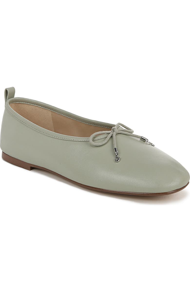 Sam Edelman Ari Ballet Flat, Main, color, Silver Sage