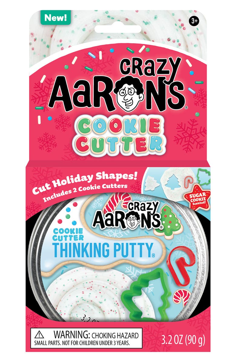CRAZY AARON'S Cookie Cutter Thinking Putty<sup>®</sup>, Alternate, color, Multi White