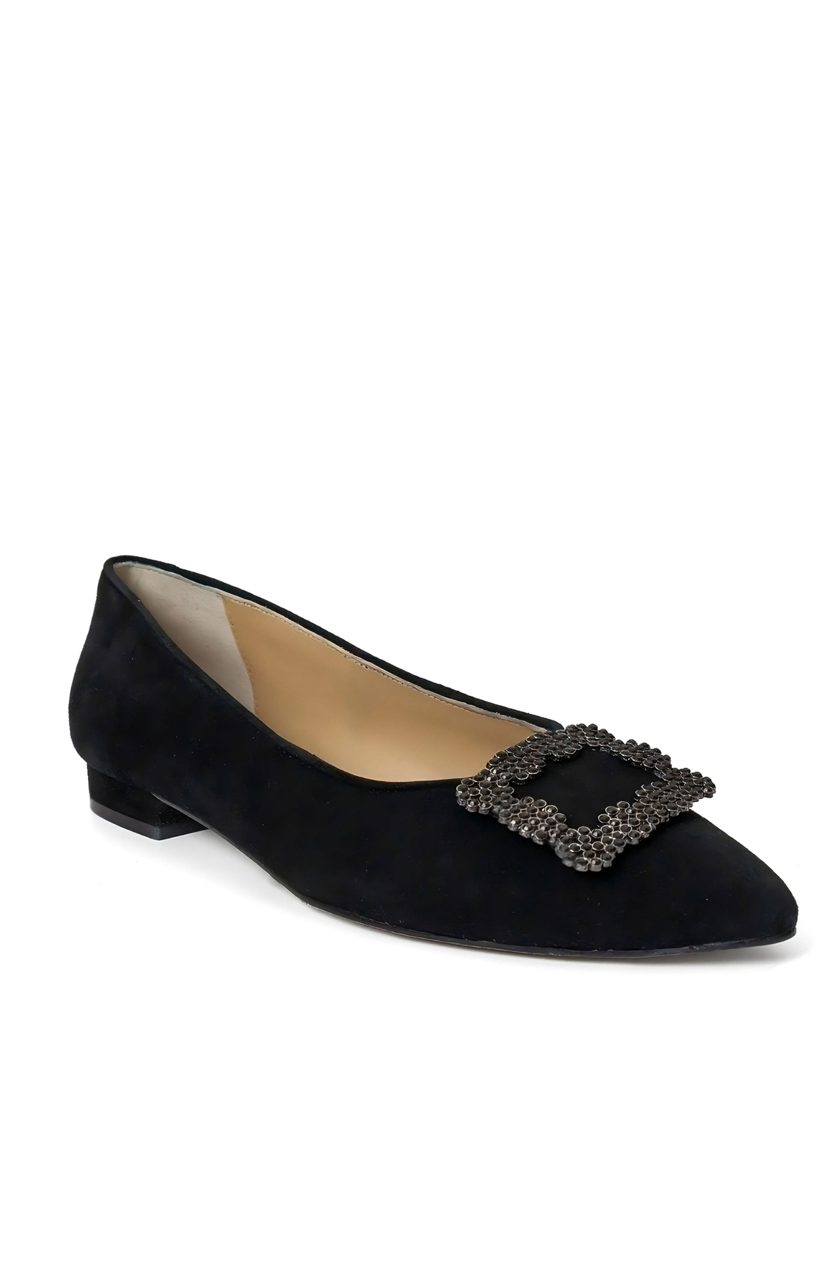 Menina Step Tiara Noir Flat, Alternate, color, 
