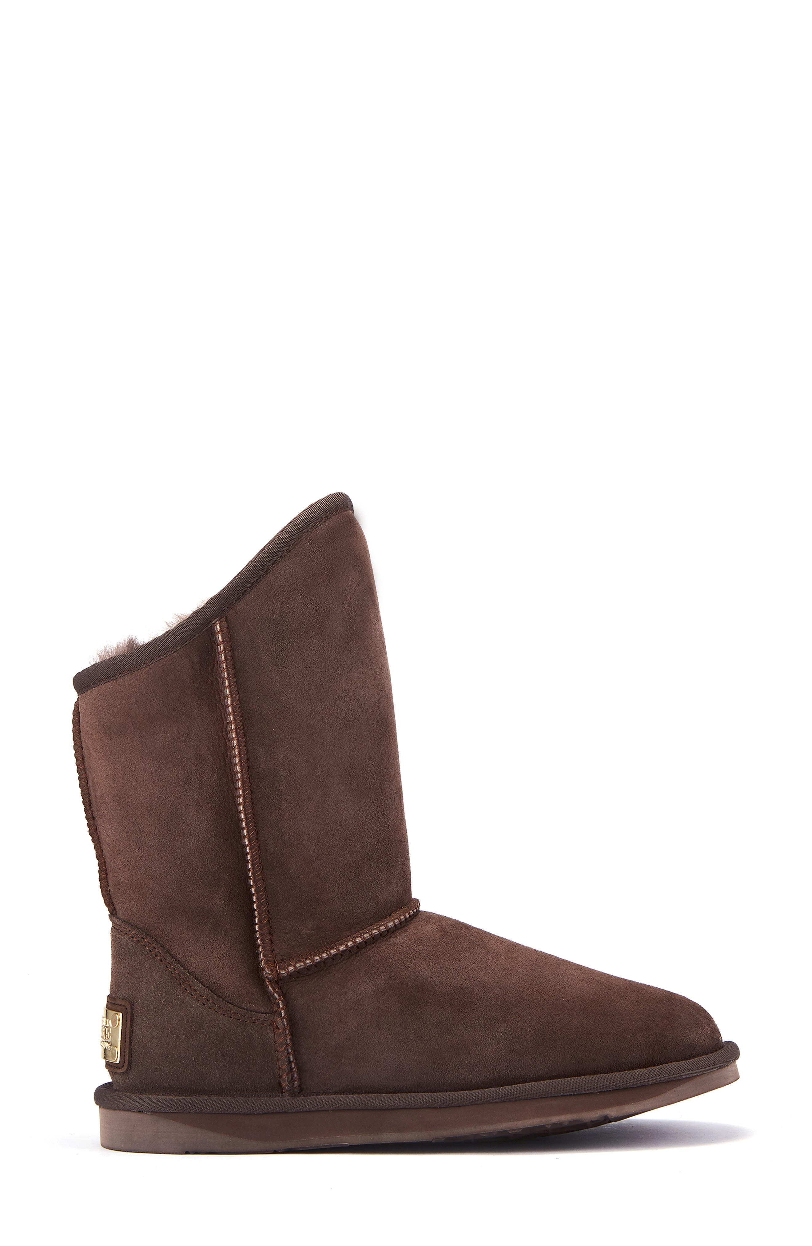 Australia Luxe Collective Cosy Genuine Shearling Short Boot, Alternate, color, Beva