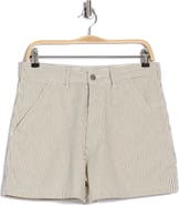 DENIMIST Stripe Denim Carpenter Shorts