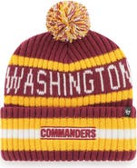 '47 Men's '47 Burgundy Washington Commanders Bering Cuffed Knit Hat with Pom