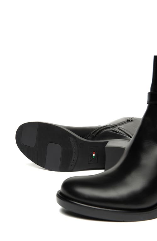 Nerogiardini Tall Buckle Boot In Black