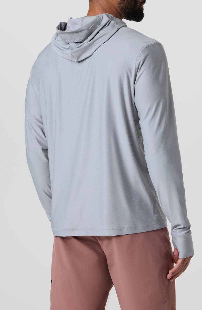 Vuori Uluwatu 23 Water Hoodie, Alternate, color, Platinum Heather