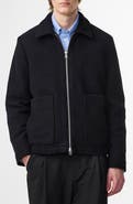 NN07 Gael 8267 Wool Blend Shirt Jacket
