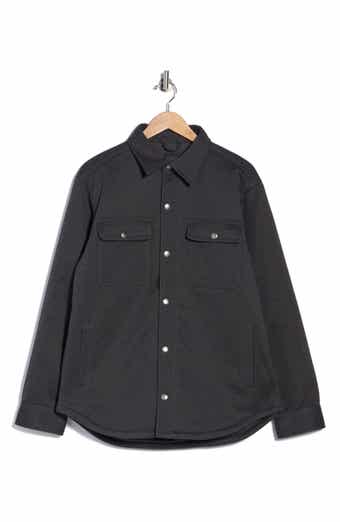 Ponte Knit Shirt Jacket