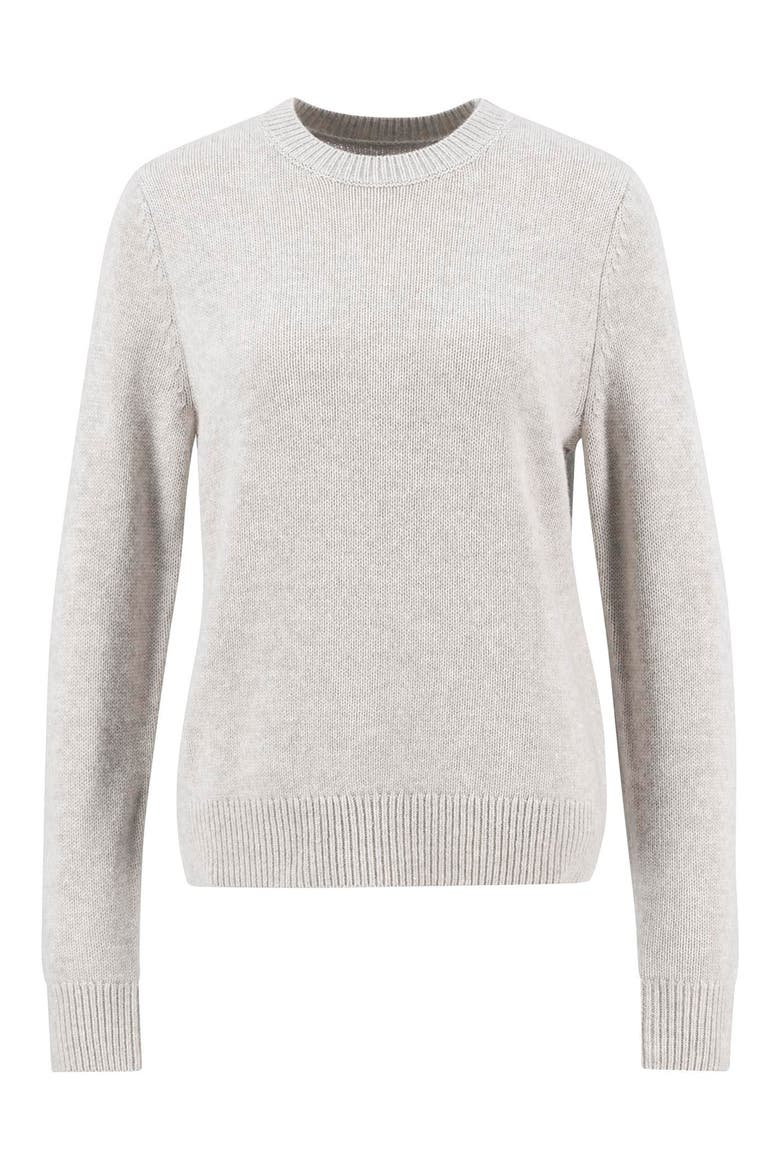 Woodhouse Wool & Cashmere Crewneck Sweater, Alternate, color, OATMEAL