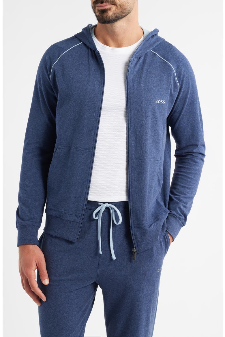 Mix Match Zip Jacket, Main, color, OPEN BLUE
