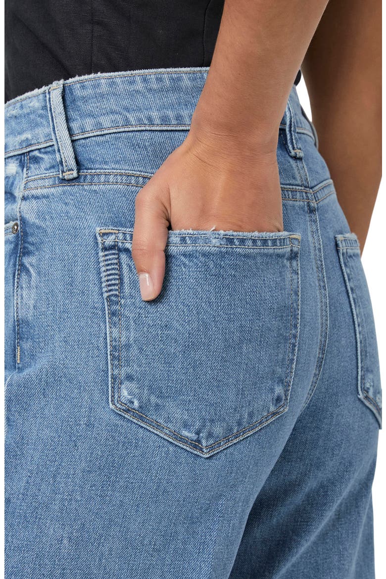 Anessa Raw Hem Ankle Wide Leg Jeans, Alternate, color, HLYGRLDIST