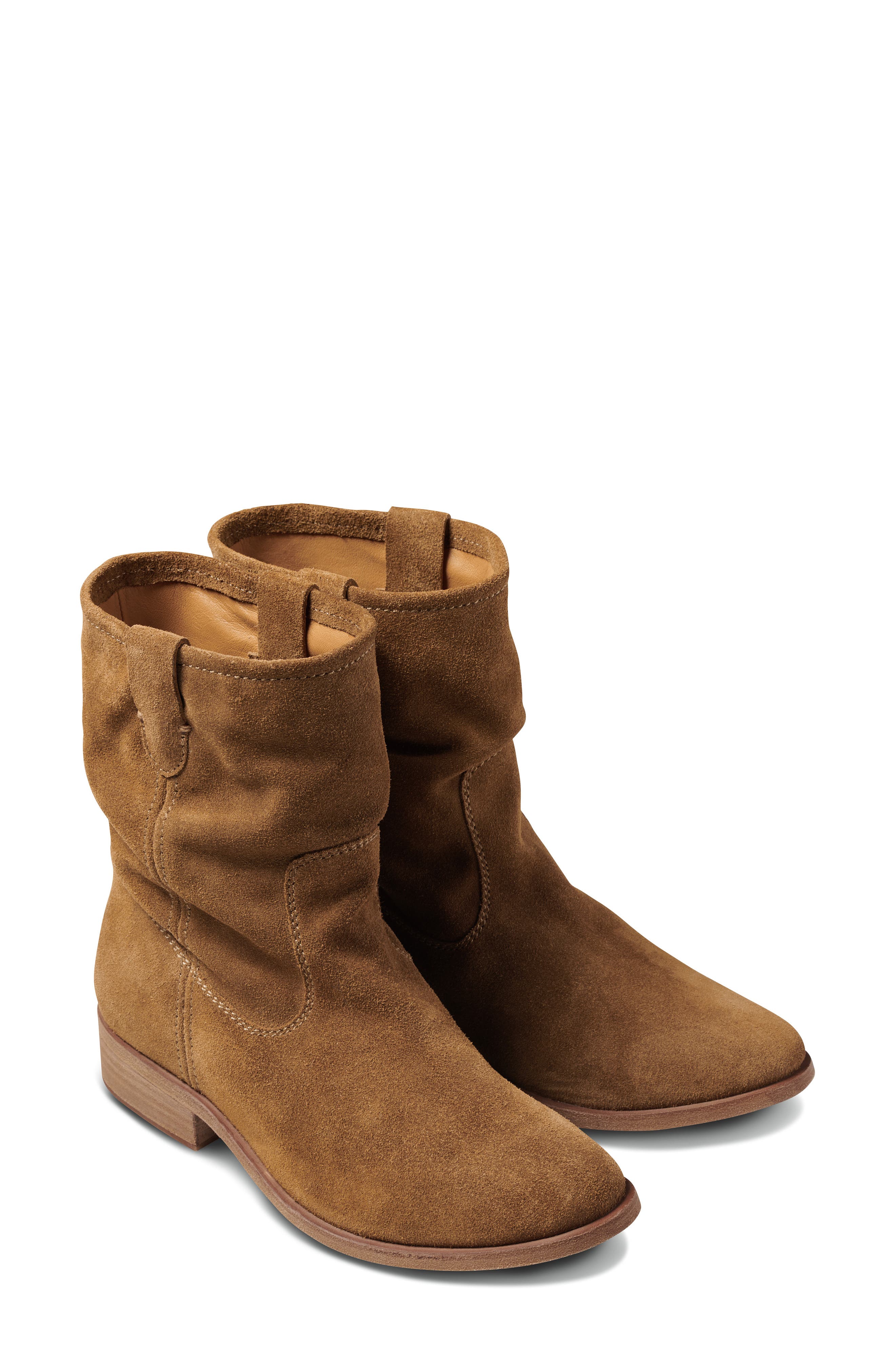 Beek Grouse Slouch Bootie, Main, color, Chestnut